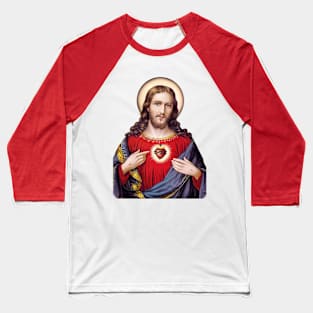 Sacred Heart of Jesus - version IV Baseball T-Shirt